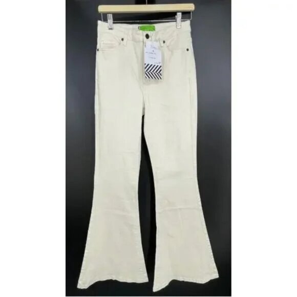 Free People X Sandrine Rose Super Flare Jeans 25 $210 NWT - Picture 2 of 7